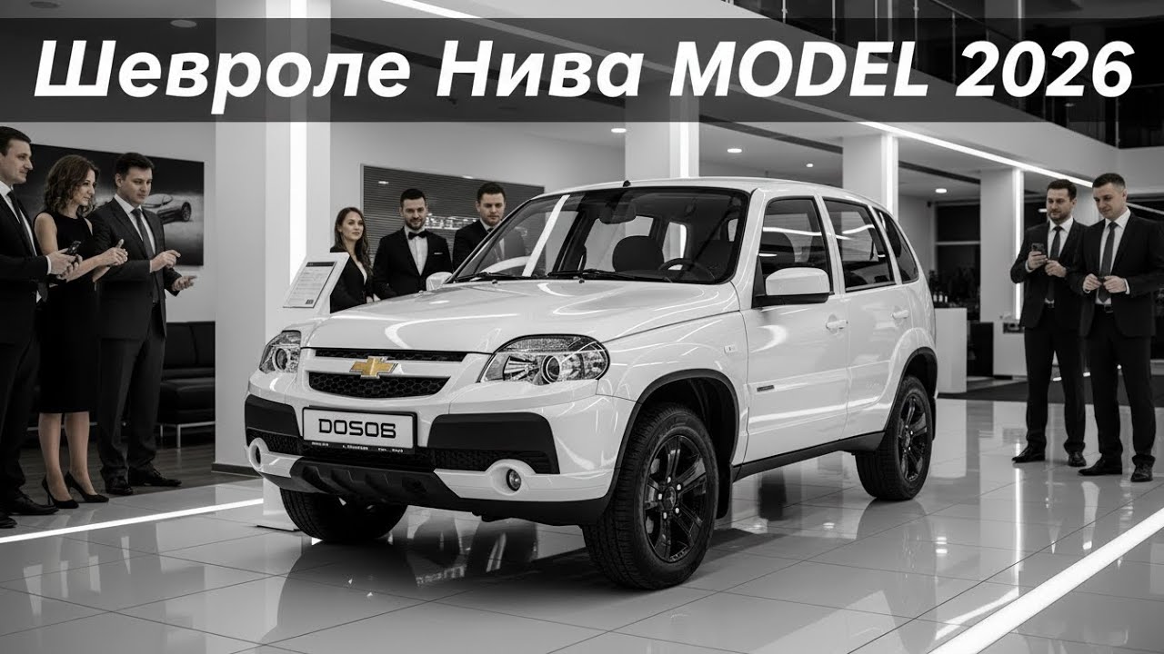 Chevrolet Niva 2026 🚗 | Роскошная Белая Niva ПЕРЕРОЖДЕНА! Полный Обзор в Английском Шоуруме 🇷🇺 |
