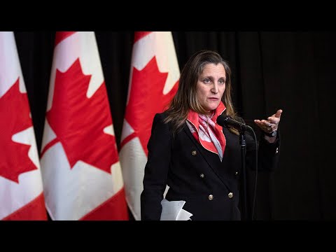 Deputy PM Chrystia Freeland tightlipped on if Canada will send tanks to Ukraine | War in Ukraine