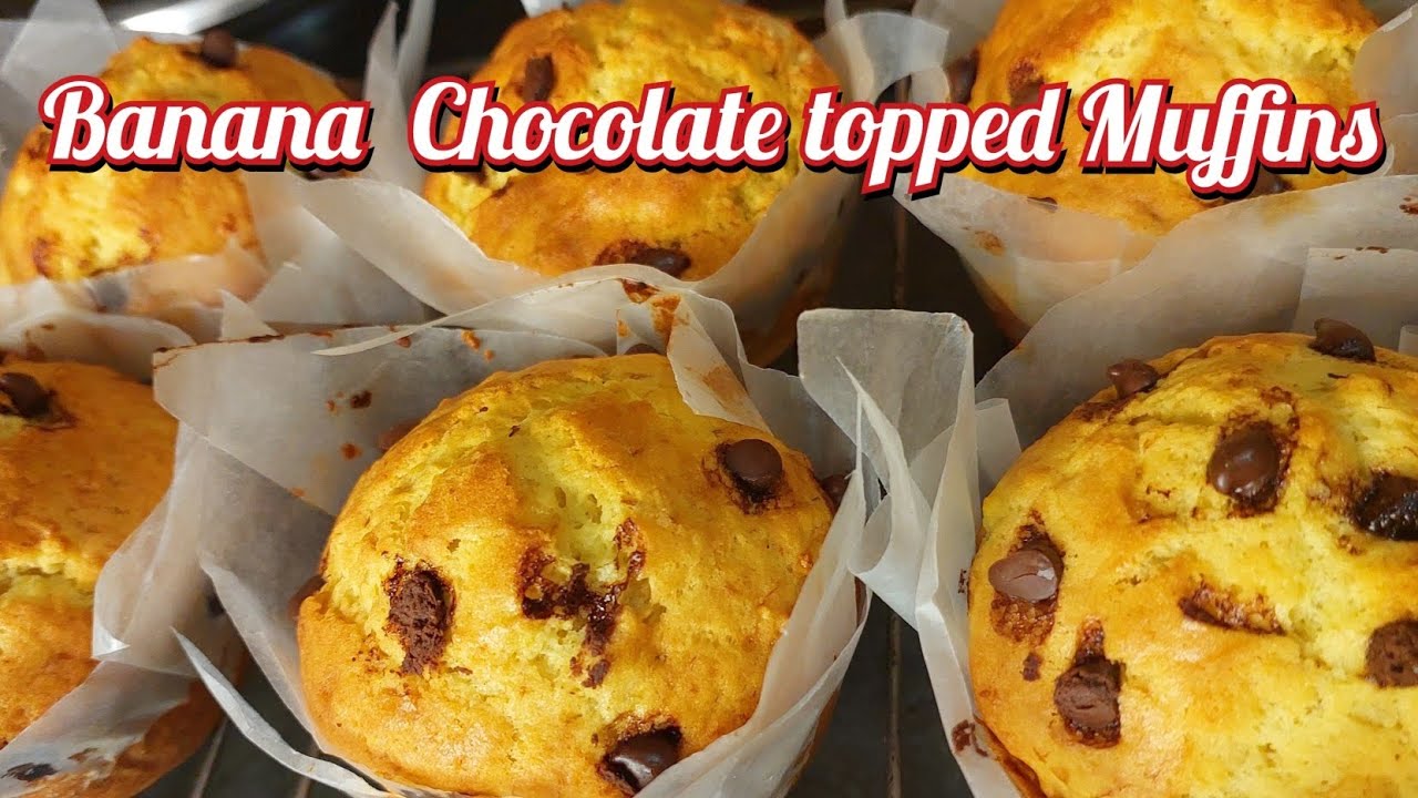 Easy Muffin Recipe | How to make Muffins | Banana Muffins