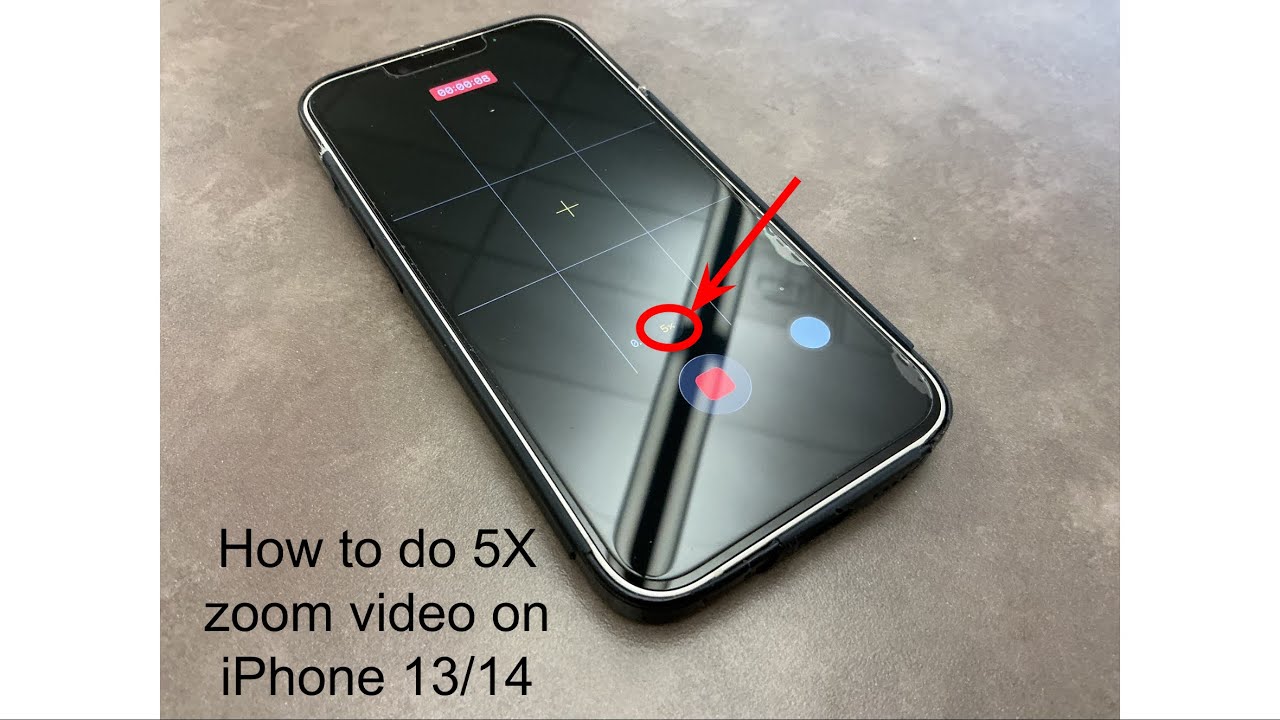 How to do 5X Video zoom on iPhone 13/14 📱