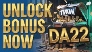 Use This 1WIN Promo Code DA22 – 100% Bonus Unlocked! 🔓