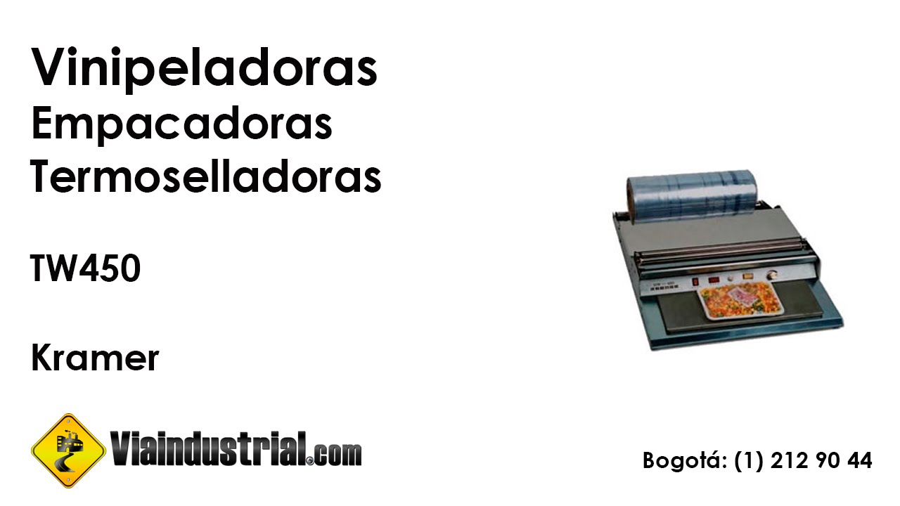 Empacadoras Vinipeladoras Termoselladoras TW450