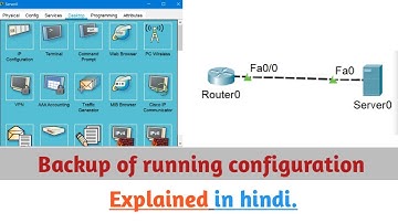 | CCNA 200-301 | How to take backup of running-configuration | Cisco Router |