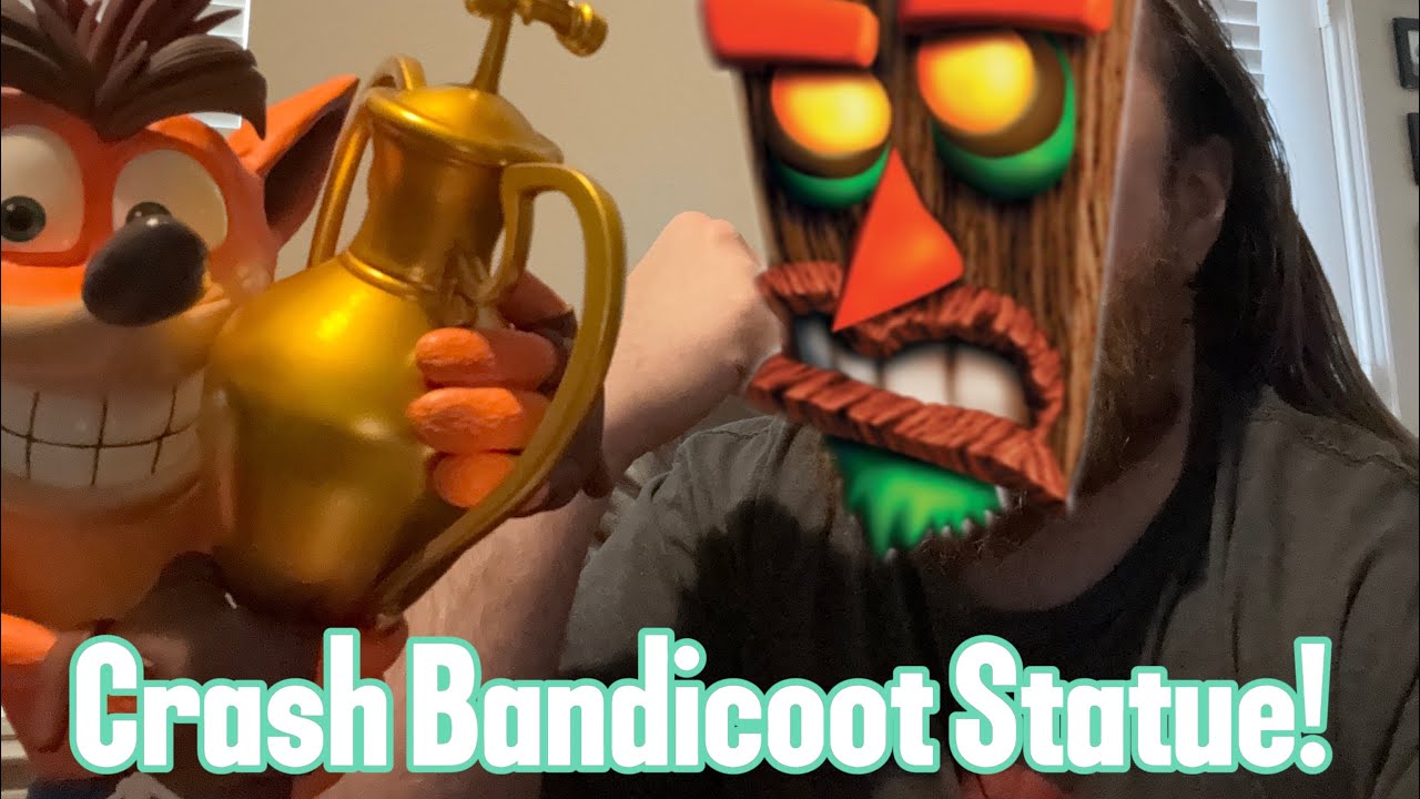 1/4th Scale Crash Bandicoot Statue!