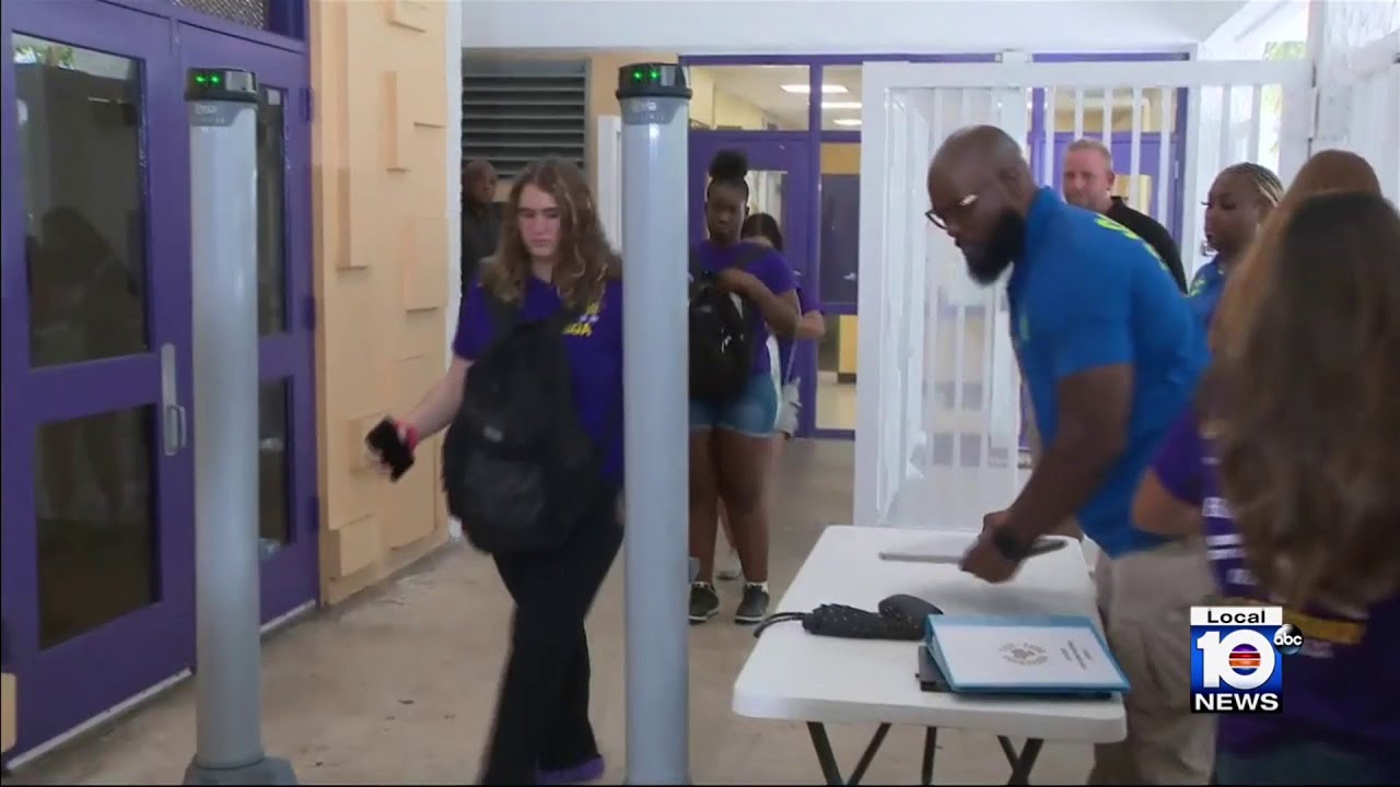 Metal detectors the new norm at Broward County public high schools ...