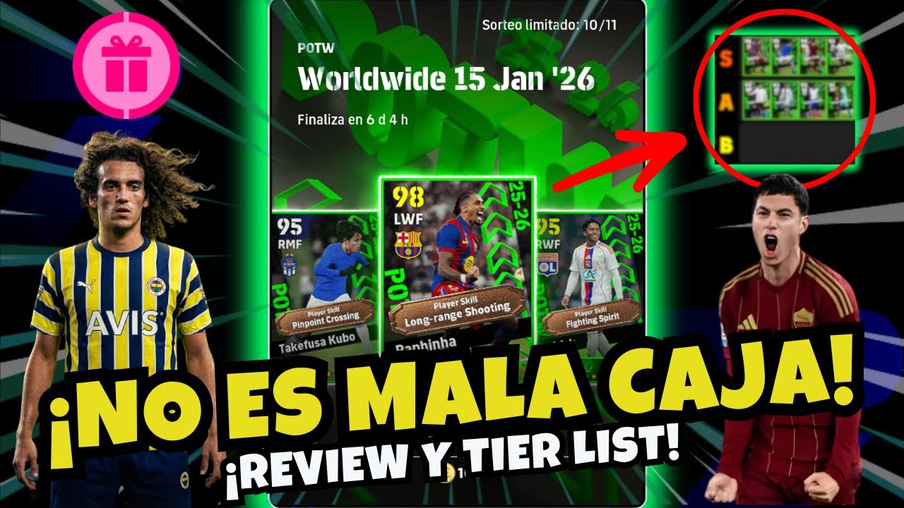 🔥 ¡NUEVOS POTW WORLDWIDE! ¿VALEN LA PENA? 🔥 | ANÁLISIS Y TIER LIST | EFOOTBALL 2026