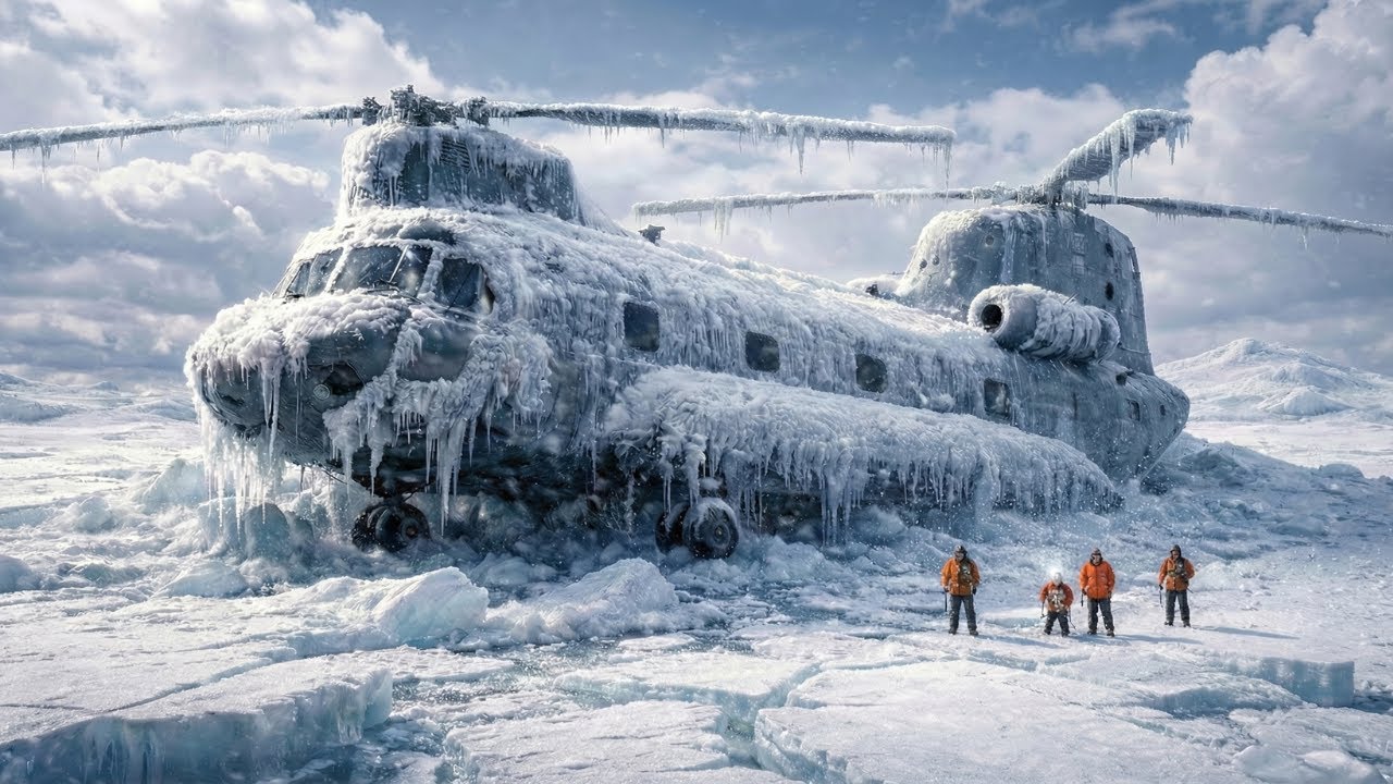 Frozen at −80°C for 30 Years — Restoring an Abandoned CH-47 Chinook in Siberia | ASMR