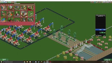 OpenRCT2 Speedrun: Build Your Own Six Flags Park in 3m13s (OpenRCT2% WR)