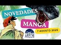 Arechi 🪭NOVEDADES MANGA 7 agosto 2025
