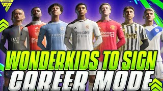 FC 24 | WONDERKIDS TO SIGN IN EVERY POSITIONS ON CAREER MODE✔️! CHEAP & EXPENSIVE | FUT 24