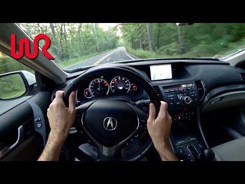 2013 Acura TSX Wagon - Tedward POV Test Drive (Binaural Audio)