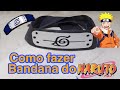 Como fazer uma Bandana do Naruto com Caixinha de Leite