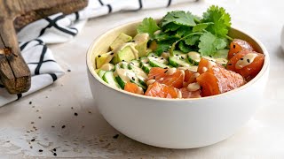 Keto Poke Bowls [Very Easy, Healthy, & Delicious] Calories In A Poke Bowl No Rice