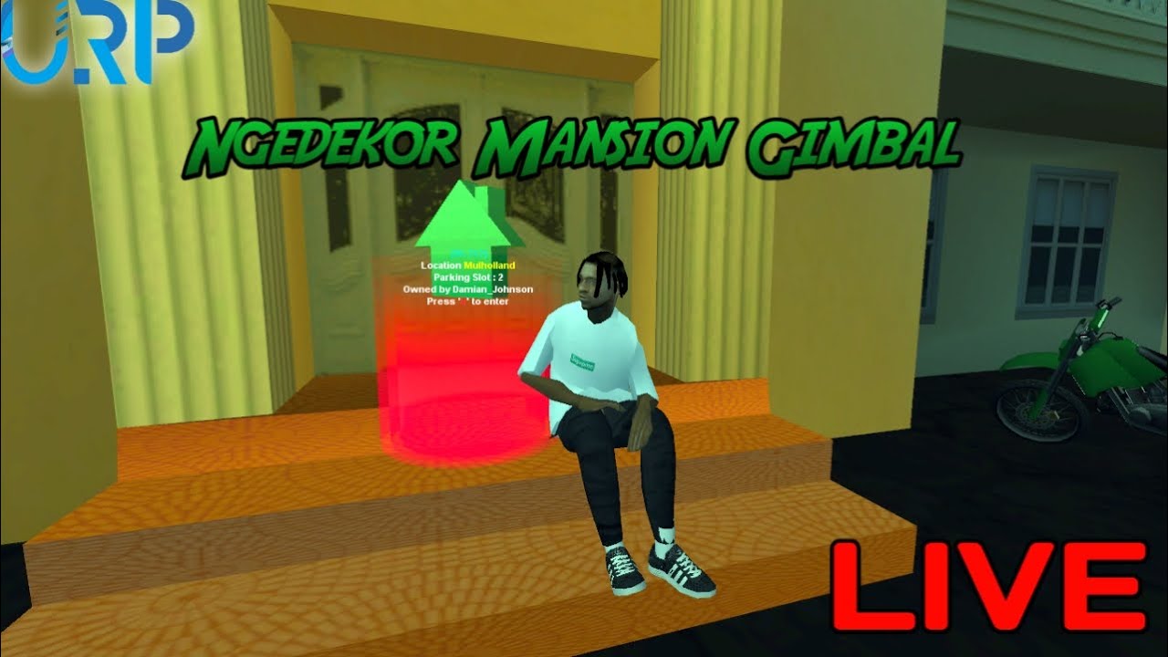[LIVE] Ngedekor Mansion Gimbal - Unity Roleplay - YouTube