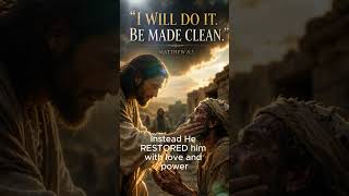 Daily Bible Reflection: Matthew 8:3 l June 26, 2026 l The Cleansing of a Leper.