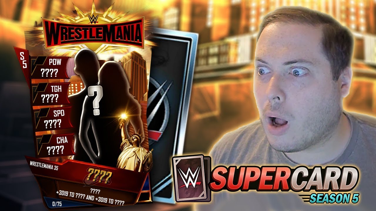 First WrestleMania 35 Tier Hints?! | WWE SuperCard Season 5