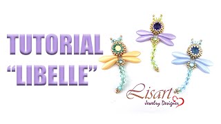 TUTORIAL LIBELLE, PROGETTO DEL PASTEL BEADS EGG DI PERLINE FIMO AND CO. DIY TUTORIAL LIBELLE 🥰