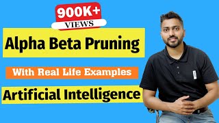 Alpha Beta Pruning in Hindi with Example | Artificial Intelligence screenshot 1