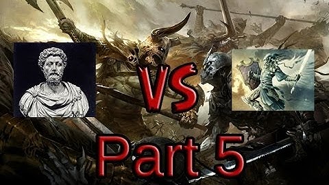 Dominions 4 Multiplayer Match 1!  MarcusAureliusLP vs Tokshen Part 5 (The End)