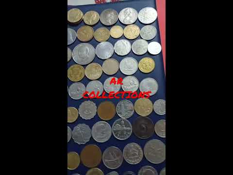 #Coins#collection#hobby#banknote#numismatics#worldcurrency#papermoney#banknote#token - Random coins