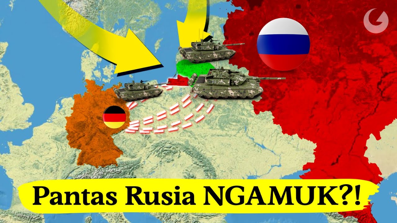 Dulu N*AZI, Kini NATO! Sejarah Terulang di Perbatasan Rusia?