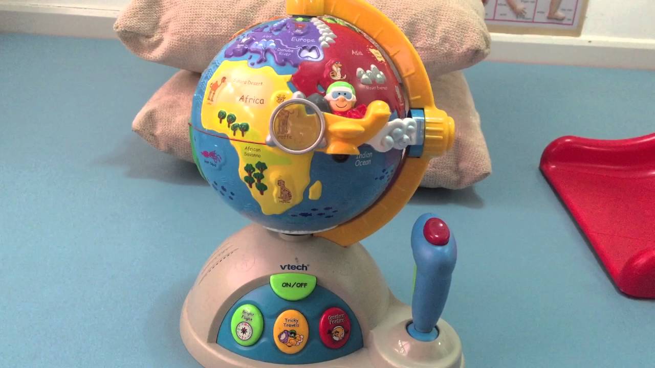 Review]Fly and Learn Globe By Vtech 