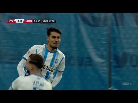 Universitatea Craiova FC Arges Goals And Highlights