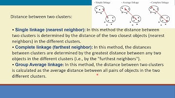 Clustering Part 3 :HAC complete and average linkage