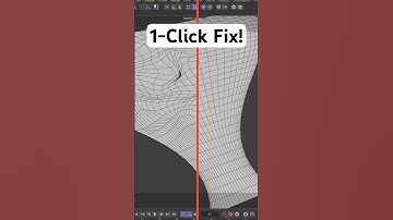 1-Click Topology Fix with Set Flow (C4D) #cinema4d #3d #3dmodeling