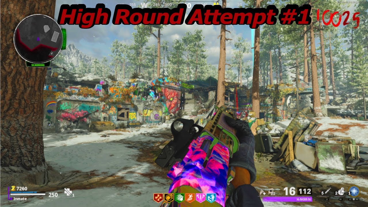 Cold War Zombies High Round Attempt #1 - YouTube