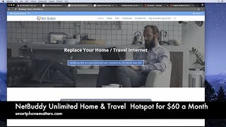 Netbuddy Unlimited Home & Travel Hotspot For 60 A Month