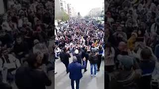 مسيرة آلاف الأساتذة الذين فرض عليهم التعاقد بموقع فاس قلعة النضال بشعار #الإدماج_أو_البلوكاج