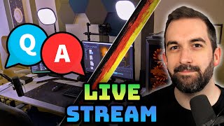 Ask a German Live Q&A: Insights & Community Questions! (ENG/GER) 🔴