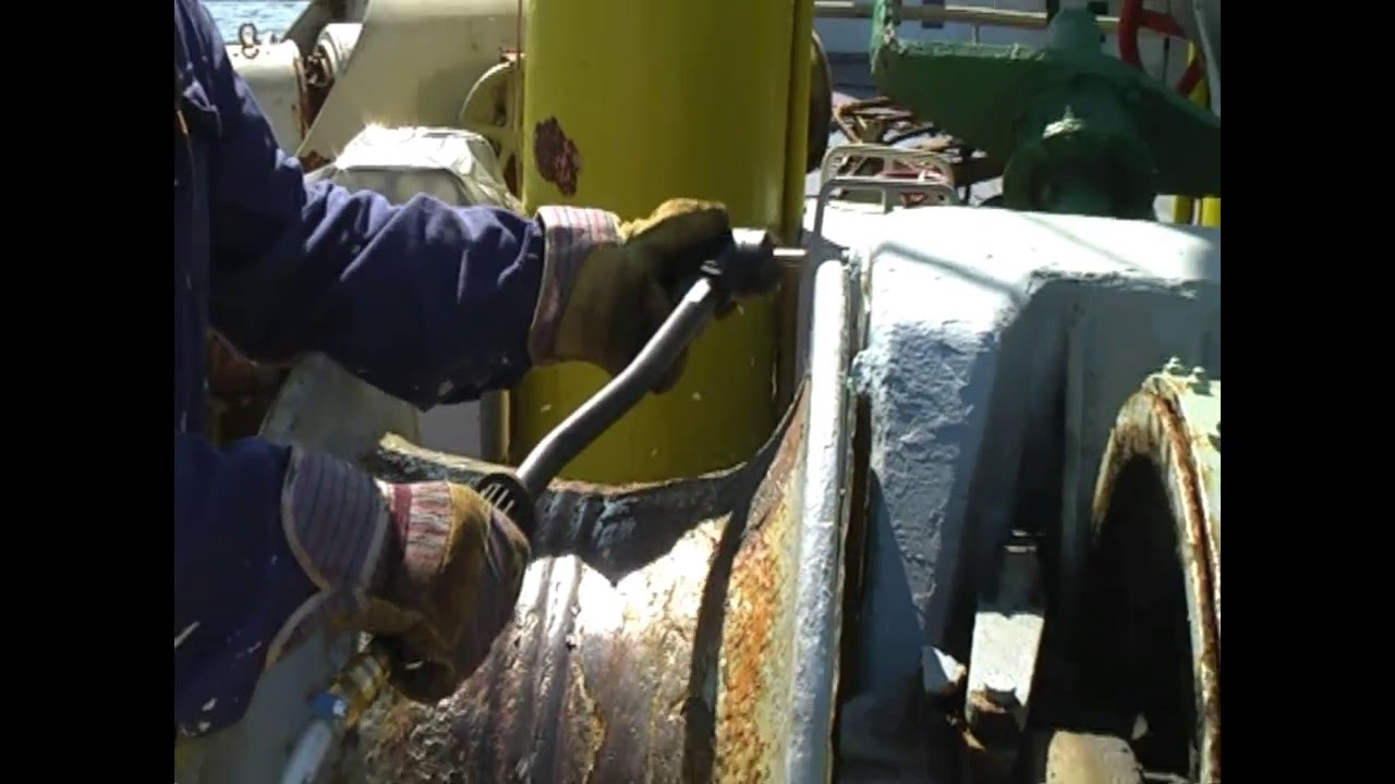 Pneumatic scaling hammer S21 / piston scrabbler with one piston - HOLGER CLASEN