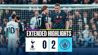 Tottenham 0-2 Man City Spurs let down Arsenal fans as slim Champions League hopes end