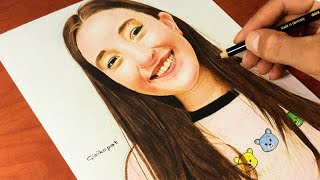 Pelin “Pqueen” Baynazoğlu Çizimi ! (Gerçekçi Portre Çizimleri)