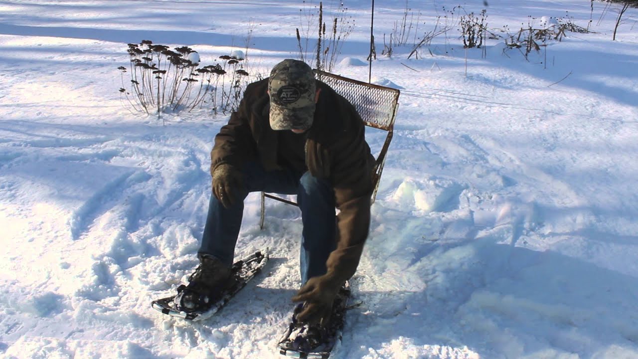 Intro to Snowshoeing, Crescent Moon Snowshoes YouTube
