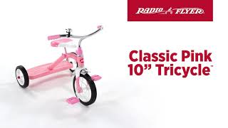 Radio Flyer 10 Classic Tricycle Pink