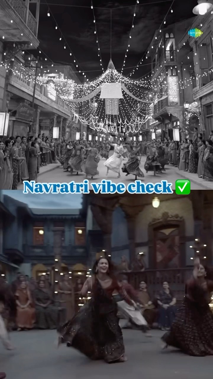 DND, currently busy playing Garba! ? #aliabhatt #saregamamusic #navratri