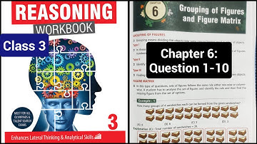 Class 3| Reasoning| Ch 6| Grouping of Figures| Ques 1-10 | Olympiad preparation