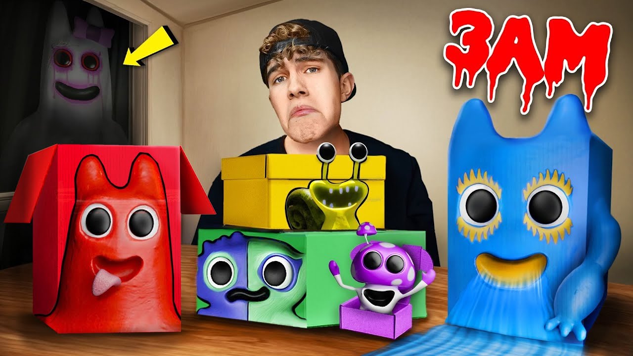 НИКОГДА НЕ ОТКРЫВАЙ ВСЕ GARTEN OF BANBAN 0 МИСТЕРИ-БОКСЫ в 3 ЧАСА НОЧИ!!