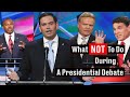 What NOT To Do During a Presidential Debate