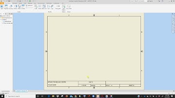 Inventor Title Block
