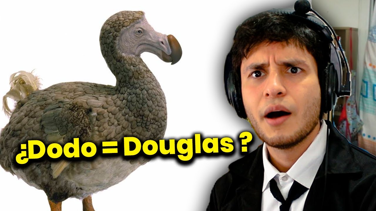 DOUGLAS REACCIONA AL ICEBERG DE ANIMALES EXTINTOS