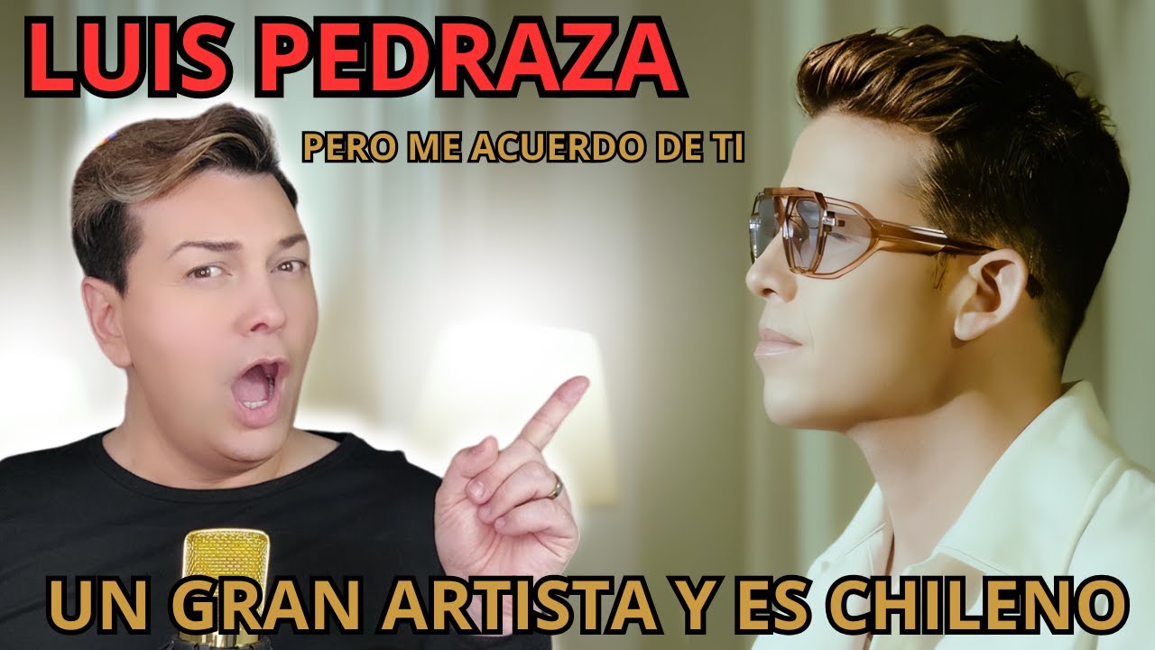 ¡No vas a creer cómo canta Luis Pedraza, PERO ME ACUERDO DE TI!