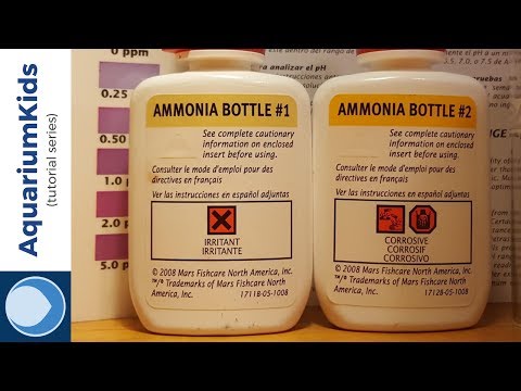 How do you use the API Ammonia Liquid Test Kit? (HD)