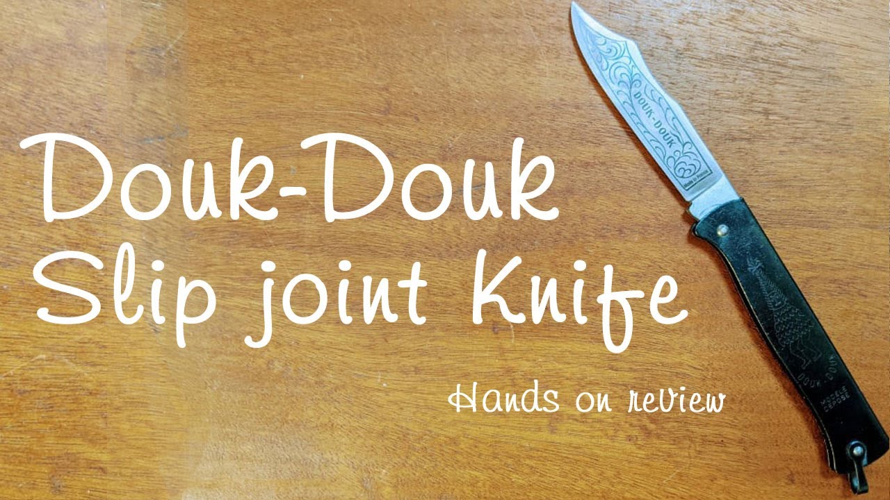 Douk-Douk, Green, Small, Western folding knives