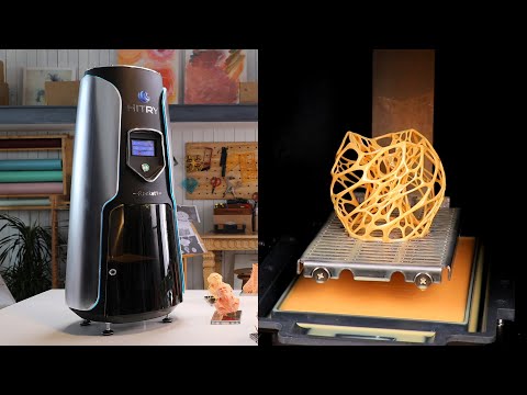 HITRY Rocket 1 3D Printer Unboxing and test