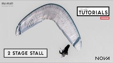 HOW TO STALL A 2 LINER PARAGLIDER  - THEO DE BLIC