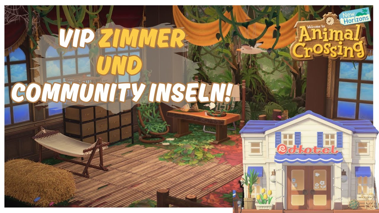 Animal Crossing Update, Community Inseln und Hotel! | ACNH VOD